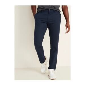 Old Navy Men's Slim Ultimate Built-In Flex Chino Pants Navy Blue Size 31x30